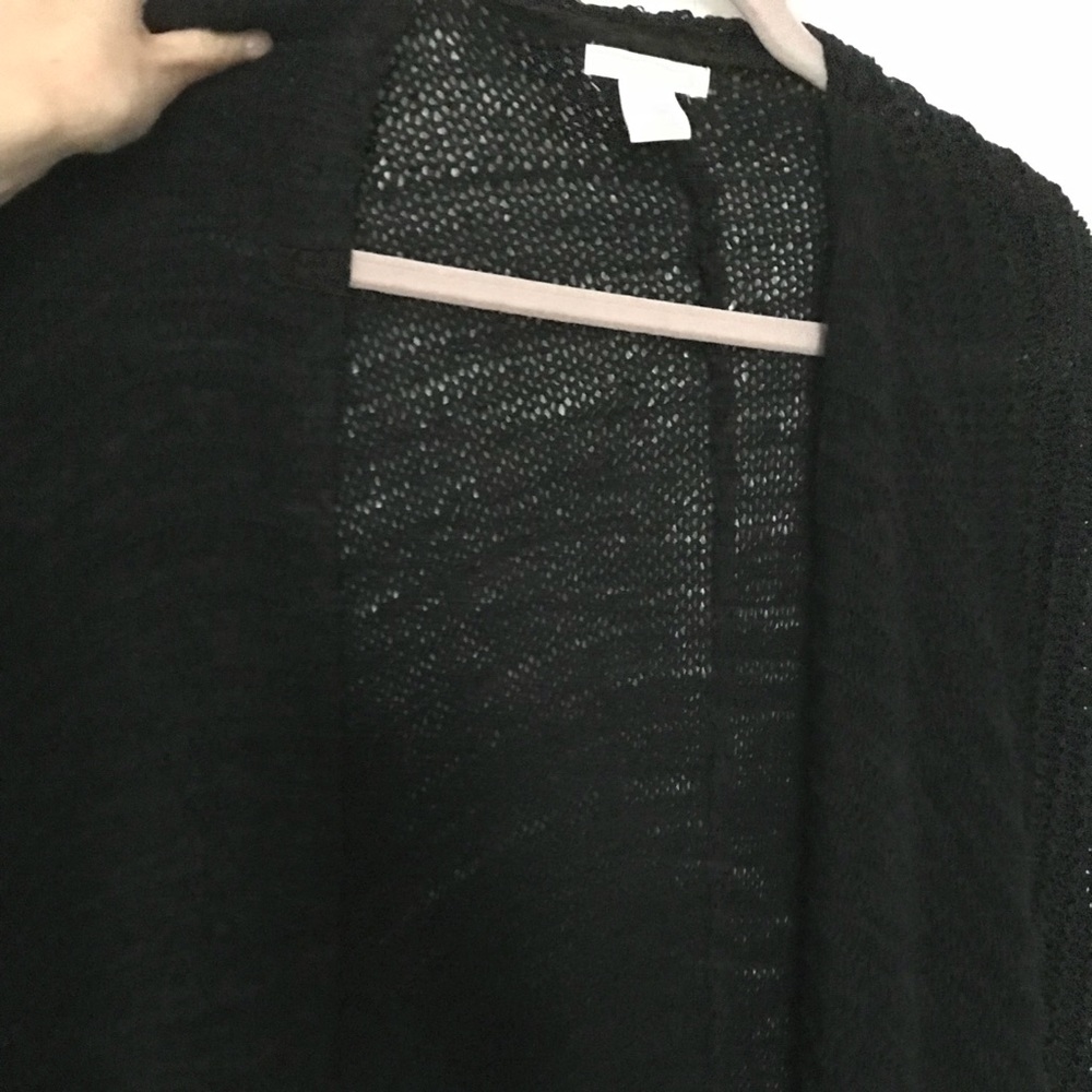 Black Boho Cardigan